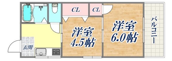 KSハイム（長田区）の物件間取画像